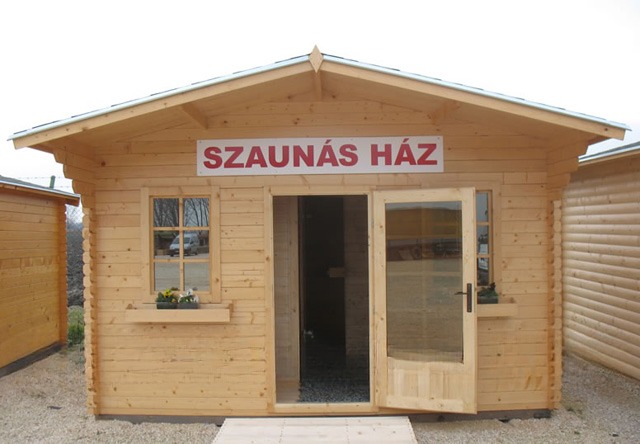 Szaunás faház
